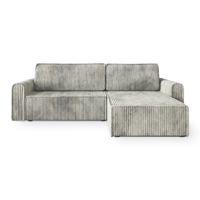 Narożnik VALTINO – Tkanina sztruksowa – kolor: Tilia