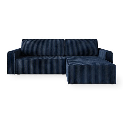 Narożnik VALTINO – Tkanina sztruksowa – kolor: Tilia