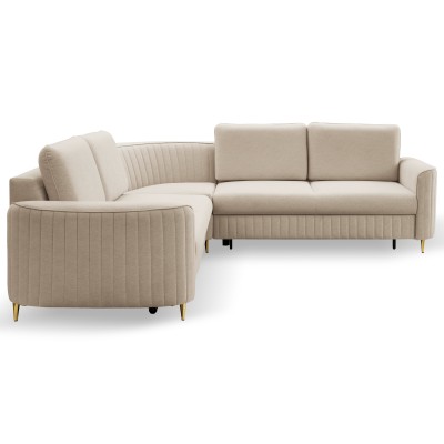 Narożnik VELA - Tkanina welurowa