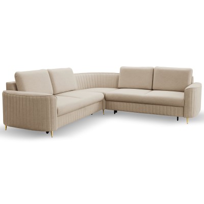 Narożnik VELA - Tkanina welurowa