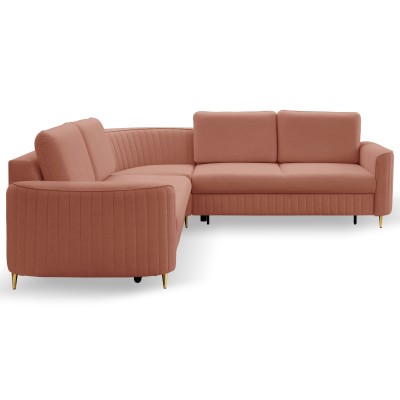 Narożnik VELA - Tkanina welurowa