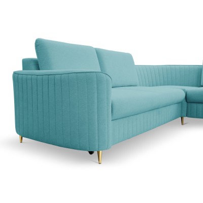 Narożnik VELA - Tkanina welurowa