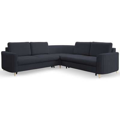 Narożnik VELA - Tkanina welurowa