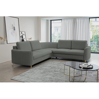 Narożnik VELA - Tkanina welurowa