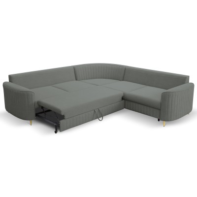 Narożnik VELA - Tkanina welurowa