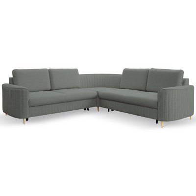 Narożnik VELA - Tkanina welurowa