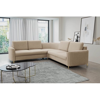 Narożnik VELA - Tkanina welurowa