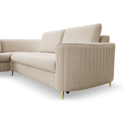 Narożnik VELA - Tkanina welurowa