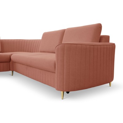 Narożnik VELA - Tkanina welurowa