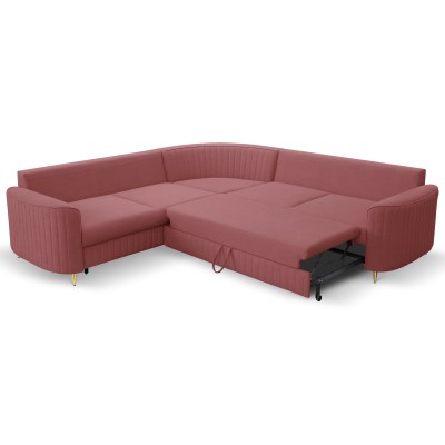 Narożnik VELA - Tkanina welurowa