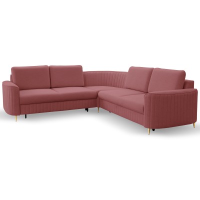 Narożnik VELA - Tkanina welurowa