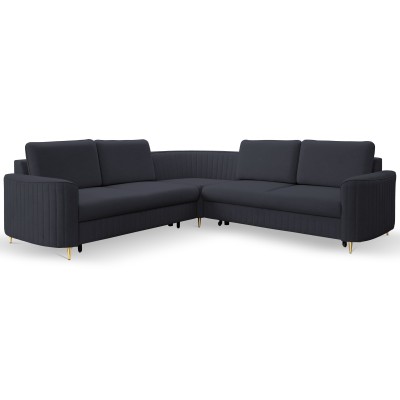 Narożnik VELA - Tkanina welurowa