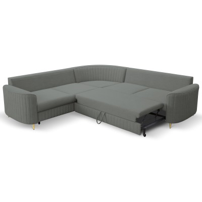 Narożnik VELA - Tkanina welurowa