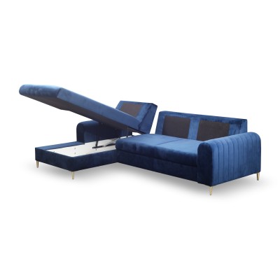 Narożnik VERONA - Tkanina welurowa