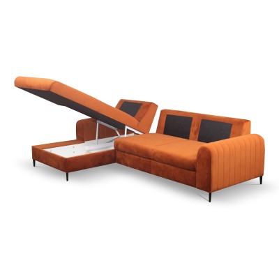 Narożnik VERONA - Tkanina welurowa