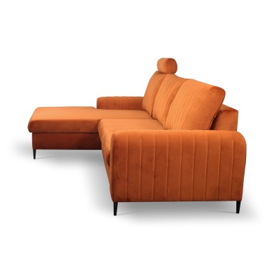 Narożnik VERONA - Tkanina welurowa