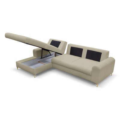 Narożnik VERONA - Tkanina plecionka