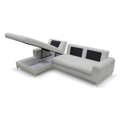 Narożnik VERONA - Tkanina plecionka