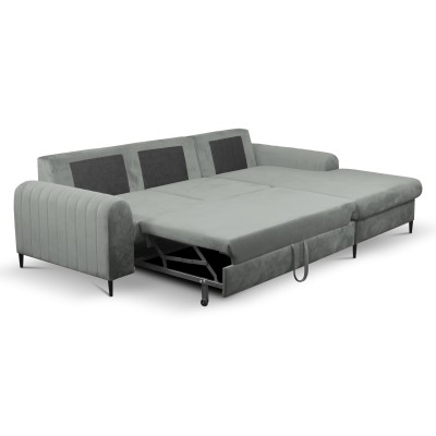 Narożnik VERONA - Tkanina welurowa