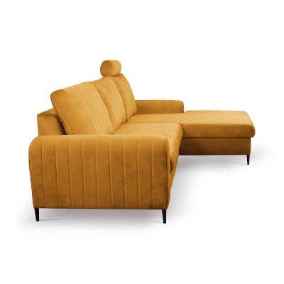 Narożnik VERONA - Tkanina welurowa