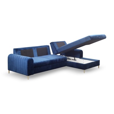 Narożnik VERONA - Tkanina welurowa