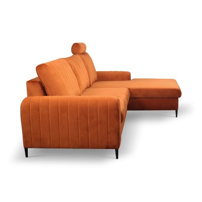 Narożnik VERONA - Tkanina welurowa