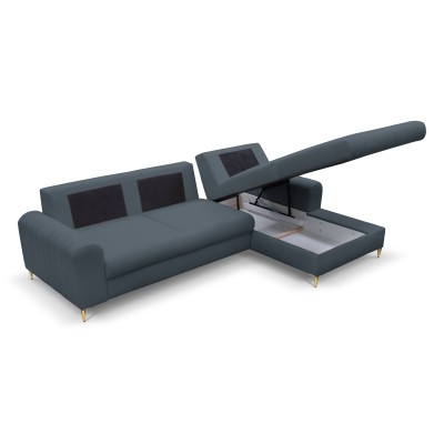 Narożnik VERONA - Tkanina plecionka