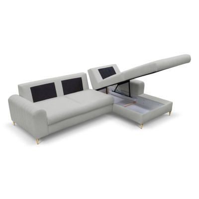 Narożnik VERONA - Tkanina plecionka