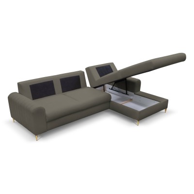 Narożnik VERONA - Tkanina plecionka