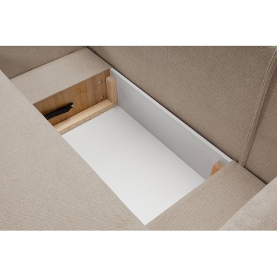 Narożnik AMICO - Tkanina plecionka