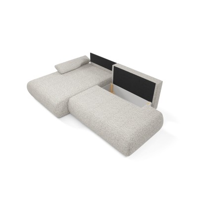 Narożnik DELTA - Tkanina plecionka