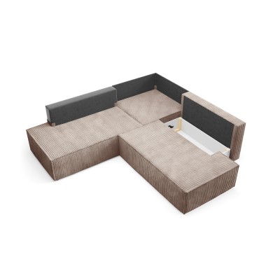 Narożnik TESSO - Tkanina sztruksowa