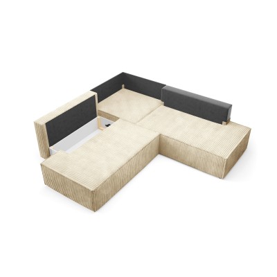 Narożnik TESSO - Tkanina sztruksowa