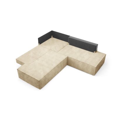 Narożnik TESSO - Tkanina sztruksowa