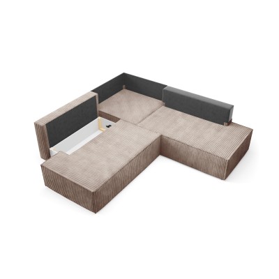 Narożnik TESSO - Tkanina sztruksowa