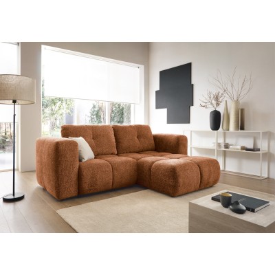 Narożnik ARTE - Tkanina szenilowa