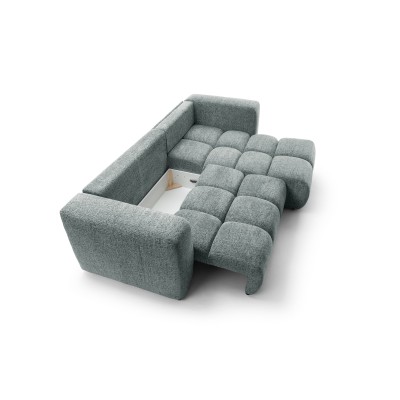 Narożnik ARTE - Tkanina szenilowa