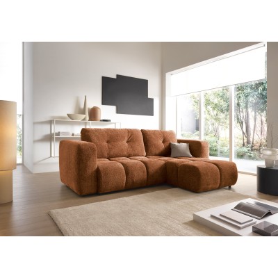 Narożnik ARTE - Tkanina szenilowa