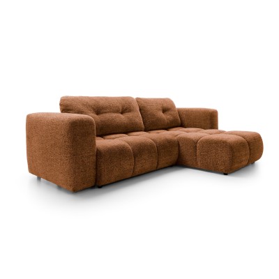 Narożnik ARTE - Tkanina szenilowa