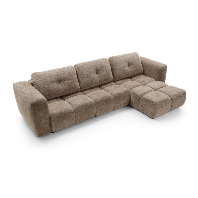 Narożnik ARTE - Tkanina szenilowa