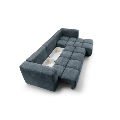 Narożnik ARTE - Tkanina szenilowa