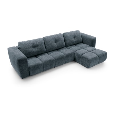 Narożnik ARTE - Tkanina szenilowa