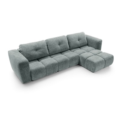 Narożnik ARTE - Tkanina szenilowa