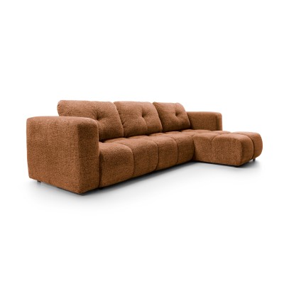 Narożnik ARTE - Tkanina szenilowa