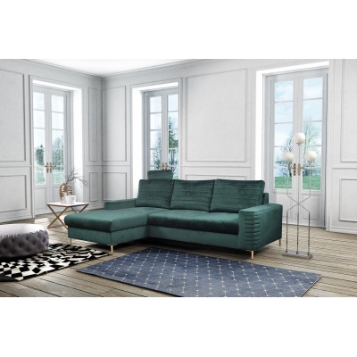 Narożnik GRIFO - Tkanina welurowa