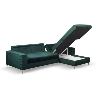 Narożnik GRIFO - Tkanina welurowa