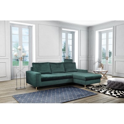 Narożnik GRIFO - Tkanina welurowa