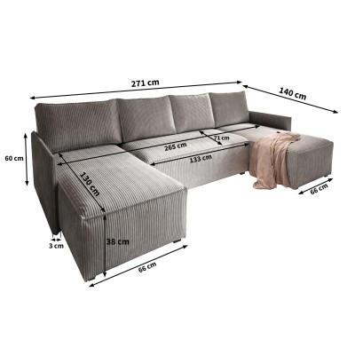 Narożnik TRES POSO 100 do Salonu