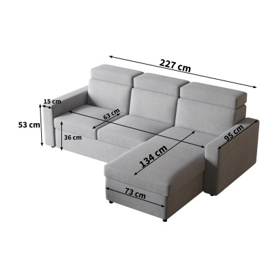 Narożnik PADWA POSO 01 do Salonu