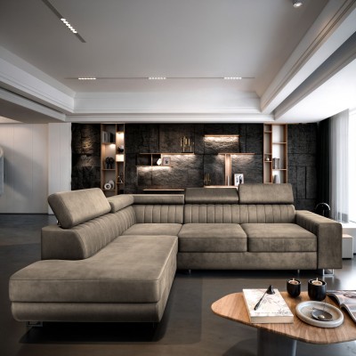 Narożnik NOLA L-S MONOLITH 09 do Salonu